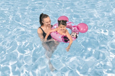 Koło Do Pływania z Uszami Myszka Minnie 74 cm x 76 cm Bestway 9102N LEAN Toys