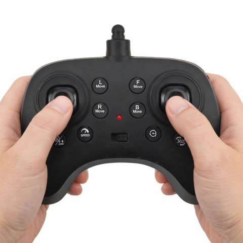 Myśliwiec Dron Fighter Samolot Zdalnie Sterowany RC Piankowy Akrobacje 360° LEAN Toys