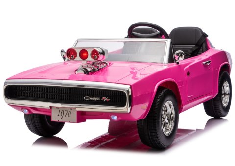 Auto Na Akumulator Dodge Charger R/T DLS-K12 24V7Ah Różowy LEAN CARS