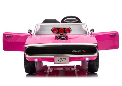 Auto Na Akumulator Dodge Charger R/T DLS-K12 24V7Ah Różowy LEAN CARS