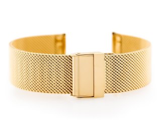 Bransoleta Pacific M6 - siatka HQ - złota 18mm Pacific