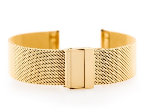 Bransoleta Pacific M6 - siatka HQ - złota 18mm Pacific