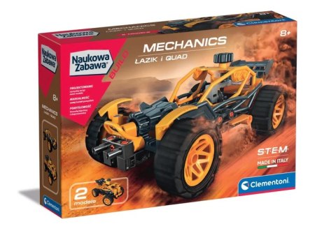 Naukowa Zabawa Laboratorium Mechaniki Łazik i Quad Język Polski Clementoni 50796 Clementoni