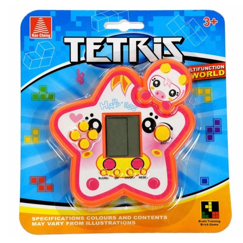 Gra Elektroniczna Tetris Gwiazdka Czerwona LEAN TOYS