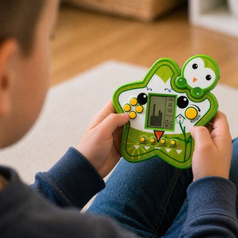 Gra Elektroniczna Tetris Gwiazdka Zielona LEAN TOYS
