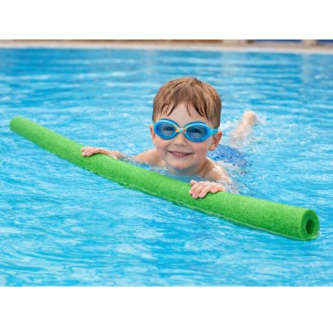 Makaron Piankowy Do Nauki Pływania Ćwiczeń Pianka Treningowa Zielony 150 cm LEAN TOYS