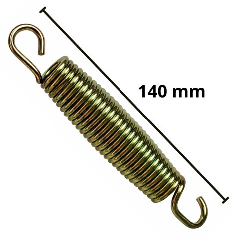 Sprężyna do Trampoliny Stal Ocynkowana 3mm 140mm LEAN SPORT LEAN TOYS