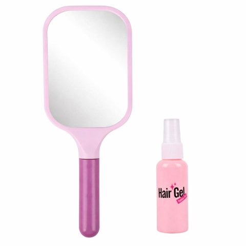 Zestaw Fryzjerski Salon Dla Dzieci Suszarka Lusterko Grzebień Akcesoria LEAN Toys