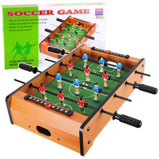 Gra Zręcznościowa Sportowa Piłkarzyki Stołowe Dla Dzieci Stół 51 x 31 cm LEAN Toys