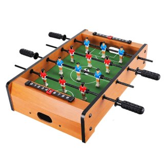 Gra Zręcznościowa Sportowa Piłkarzyki Stołowe Dla Dzieci Stół 51 x 31 cm LEAN Toys