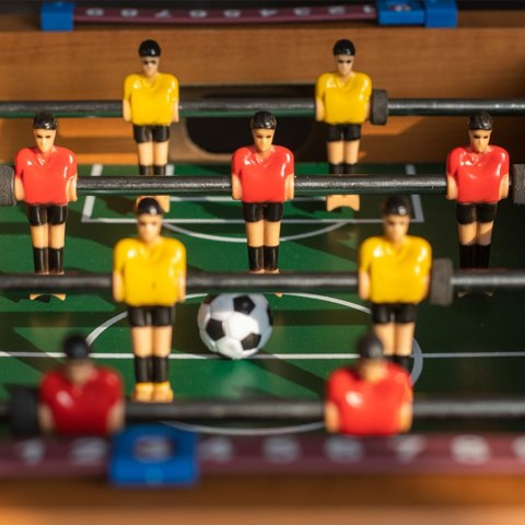 Gra Zręcznościowa Sportowa Piłkarzyki Stołowe Dla Dzieci Stół 51 x 31 cm LEAN Toys