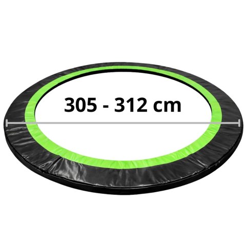 Osłona Sprężyn Do Trampoliny LEAN SPRING PAD Czarna 305-312 CM 10FT LEAN