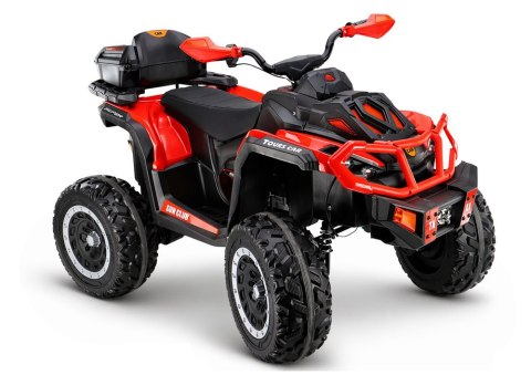 Quad Na Akumulator XW-08 4x4 45W Czerwony LEAN CARS