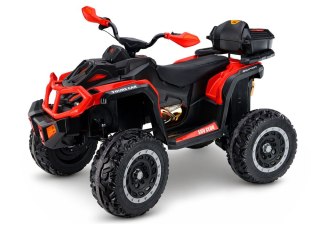 Quad Na Akumulator XW-08 4x4 45W Czerwony LEAN CARS