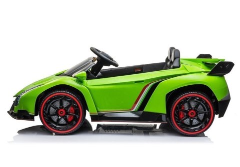 Auto na akumulator Lamborghini Veneno Zielony LEAN CARS