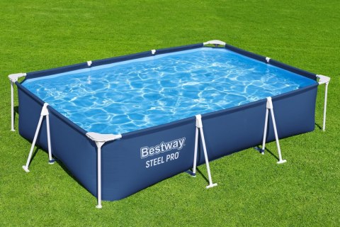 Basen Ogrodowy Stelażowy 300 cm x 201 cm x 66 cm Bestway 56404 Bestway