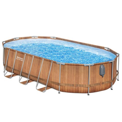 Basen Ogrodowy Stelażowy Bestway 56719 Power Steel 610 x 366 x 122 cm Bestway