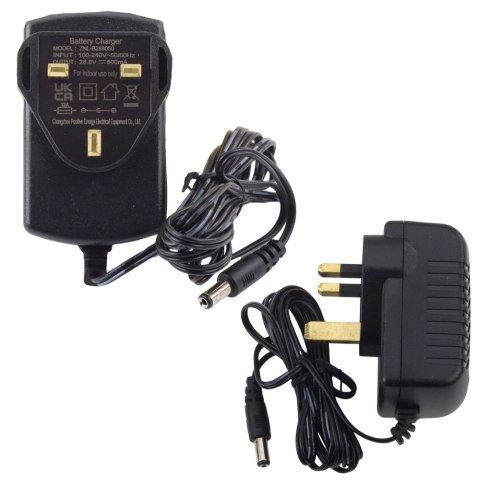 Ładowarka 28.8V 500MA Gniazdko Angielskie LEAN Toys