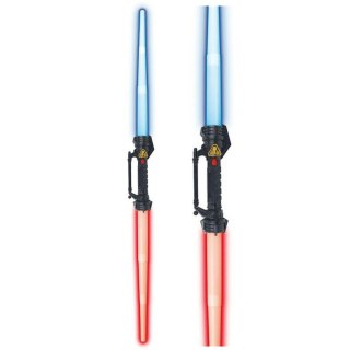 Miecz Dwustronny Kosmiczny Na Baterie Światła Dźwięki 122cm LEAN TOYS