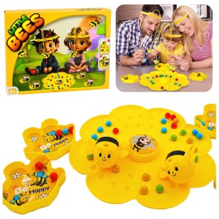 Gra Zręcznościowa Towarzyska Planszowa Pszczółki Magnetyczne Kuleczki LEAN Toys