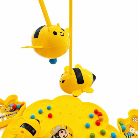 Gra Zręcznościowa Towarzyska Planszowa Pszczółki Magnetyczne Kuleczki LEAN Toys
