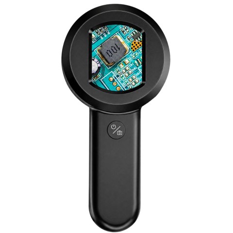 Przenośny Mikroskop Cyfrowy Ręczny Kamera HD 100x Ekran IPS 8 Diod LED LEAN Toys