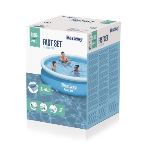 Basen Ogrodowy Rozporowy 366 x 76 cm Bestway 57273 Bestway
