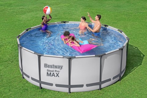 Basen Ogrodowy Stelażowy 396 x 122 cm Bestway 5618W Bestway