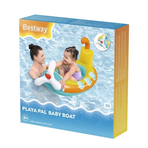 Dmuchana Łódka Dla Dzieci Materac Playa Pal Bestway 34213 Bestway