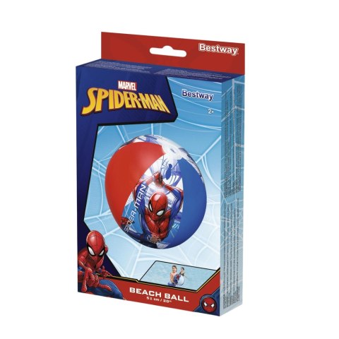Dmuchana Piłka Plażowa Marvel Spider-Man 51cm Bestway 98002 Bestway