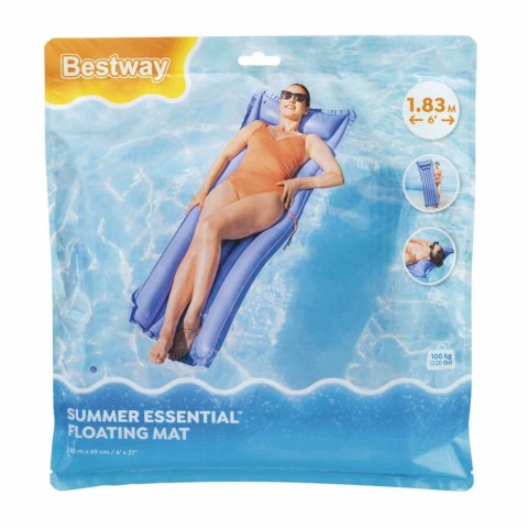 Dmuchany Materac Do Pływania Niebieski 183 x 69 cm Bestway 44007 Bestway