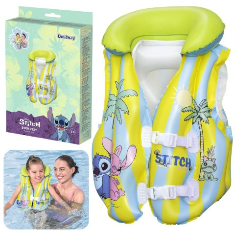 Kamizelka Do Pływania Dla Dzieci Disney Stitch Bestway 9104R Bestway