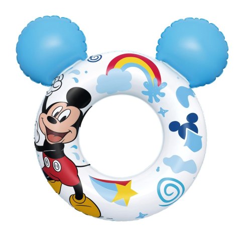Koło Dmuchane Dla Dzieci Mickey Mouse Z Uszami Niebieskie Bestway 9102K Bestway