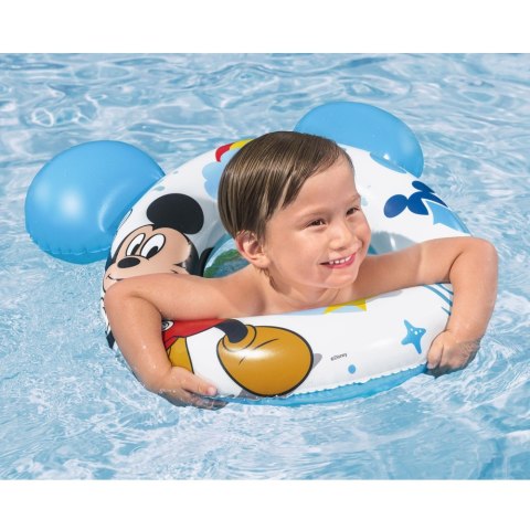 Koło Dmuchane Dla Dzieci Mickey Mouse Z Uszami Niebieskie Bestway 9102K Bestway