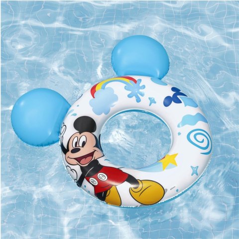 Koło Dmuchane Dla Dzieci Mickey Mouse Z Uszami Niebieskie Bestway 9102K Bestway