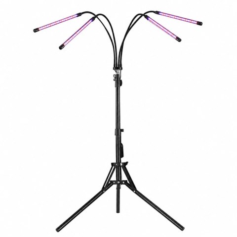 Lampa LED Do Wzrostu Uprawy I Doświetlania Roślin Statyw 4 Panele Pilot LEAN
