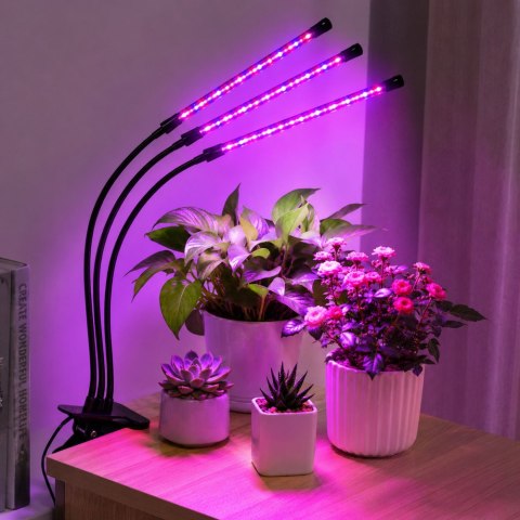 Lampa LED Do Wzrostu Uprawy i Doświetlania Roślin Potrójna Moduły Klips LEAN