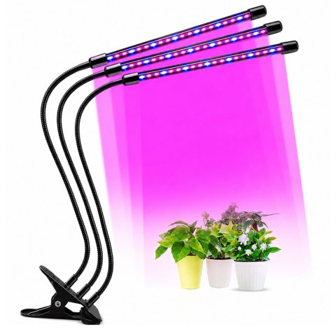 Lampa LED Do Wzrostu Uprawy i Doświetlania Roślin Potrójna Moduły Klips LEAN