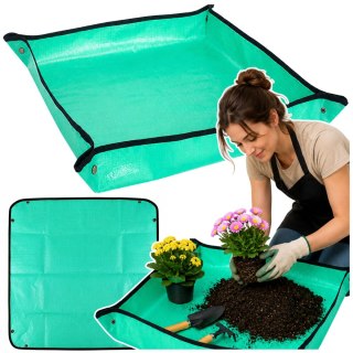 Mata Ogrodowa Podkładka Do Przesadzania Roślin I Kwiatów 100 x 100 cm LEAN