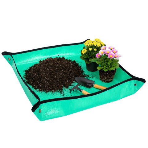 Mata Ogrodowa Podkładka Do Przesadzania Roślin I Kwiatów 100 x 100 cm LEAN