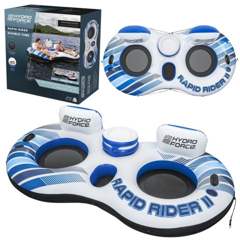 Materac Dmuchany 2 Osobowy z Chłodziarką Rapid Rider II Bestway 43113 Bestway