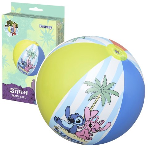 Piłka Plażowa Dmuchana Dla Dzieci Stitch Beach Ball Bestway 51 cm 9104T Bestway