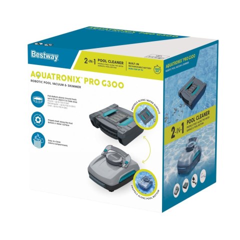 Robot Odkurzający Odkurzacz Do Basenu 2w1 AquaTronix Pro G300 Bestway 58942 Bestway