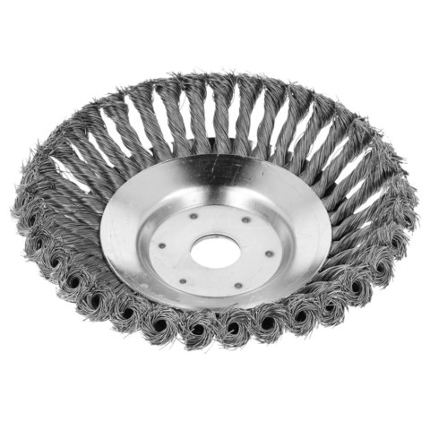Szczotka Druciana Do Kosy Spalinowej Tarcza Skręcona Pleciona 150mm/25,4mm LEAN