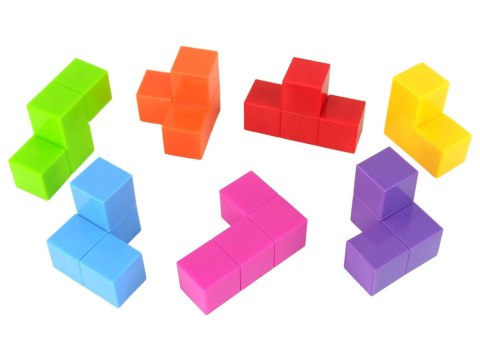 Magiczna Kostka Do Układania Magnetyczna 7 El. LEAN Toys