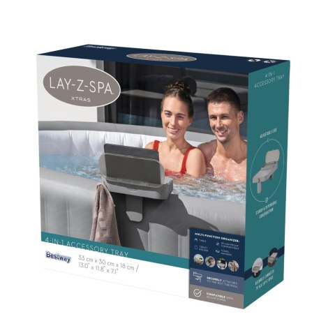 Półka Stolik Uchwyt Na Tablet 4w1 Do Spa Lay-Z-Spa Bestway 60337 Bestway