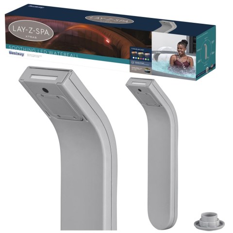 Wodospad LED Do Spa 7 Kolorów Lay-Z-Spa Szary Bestway 60322 Bestway
