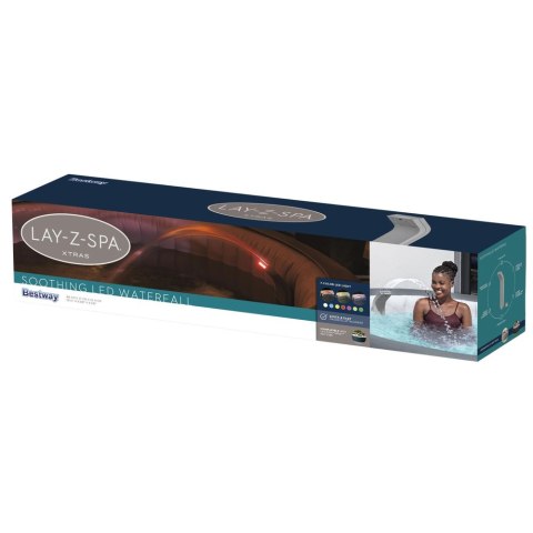 Wodospad LED Do Spa 7 Kolorów Lay-Z-Spa Szary Bestway 60322 Bestway