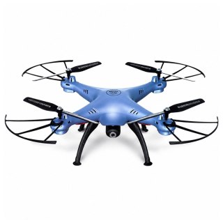 Zdalnie Sterowany Dron X5HW SYMA Niebieski LEAN Toys