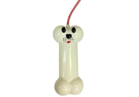 Pluszowy Pies Na Smyczy Sterowany Pilot Kość LEAN Toys